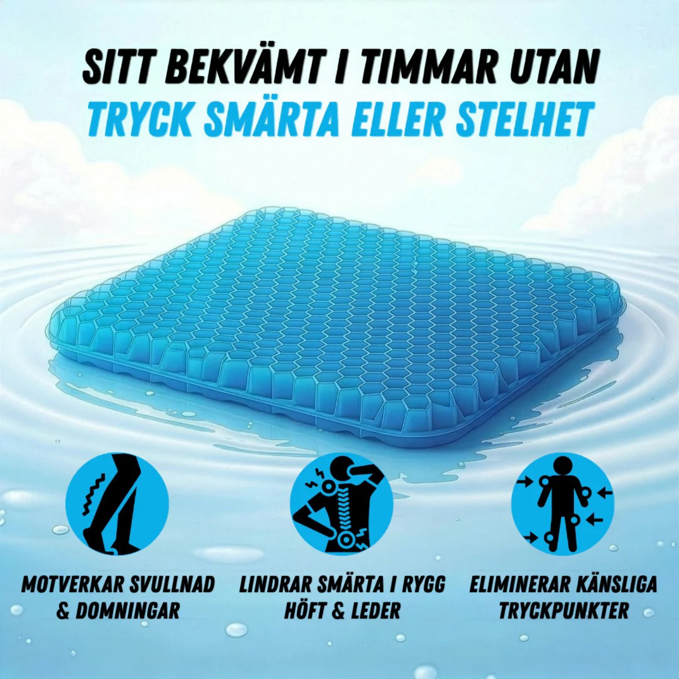 ErgoSpine - En ergonomisk sittkudde!